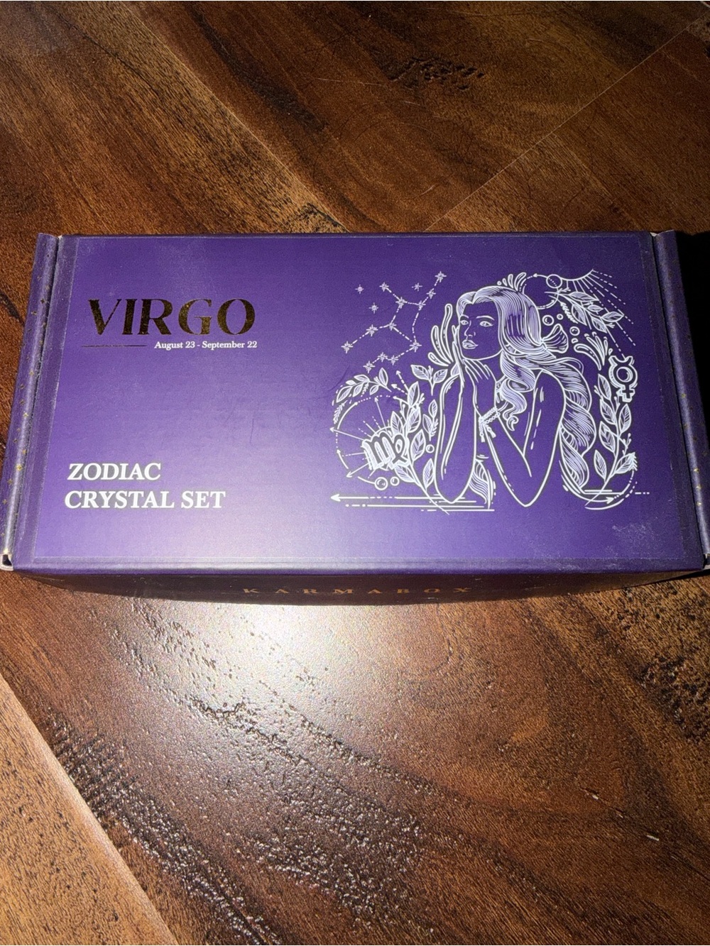 Virgo Zodiac Crystal Set -